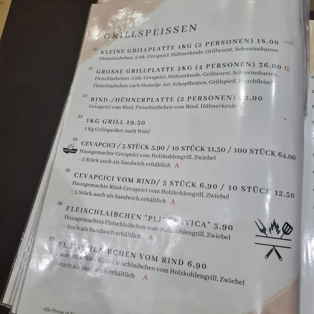 Speisekarte photo 9