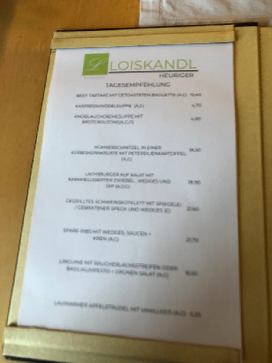 Speisekarte photo 10