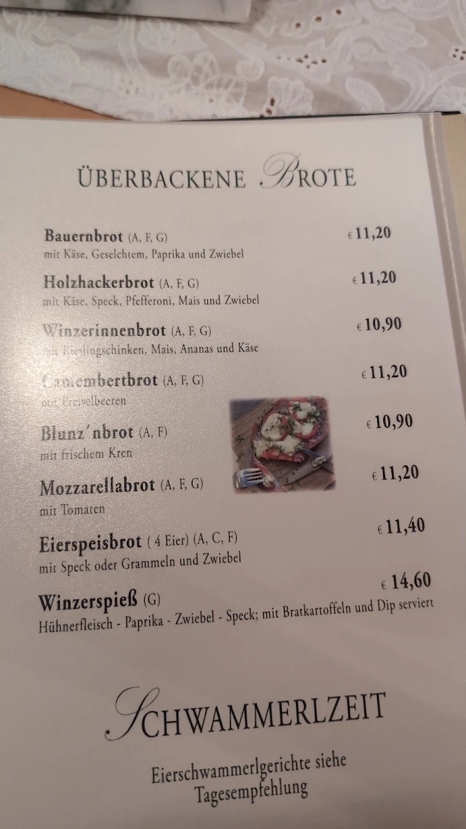 Speisekarte photo 2