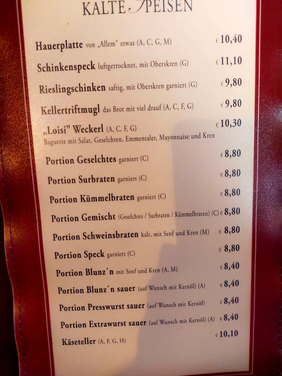 Speisekarte photo 6