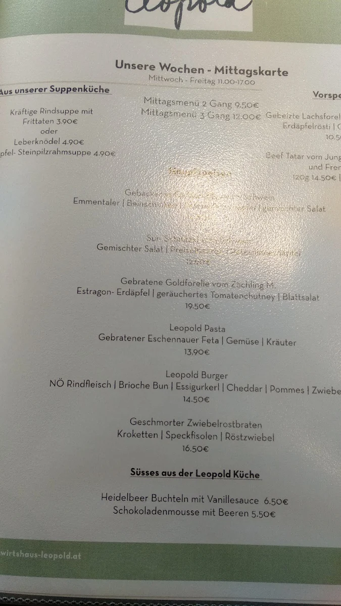 Speisekarte photo 3