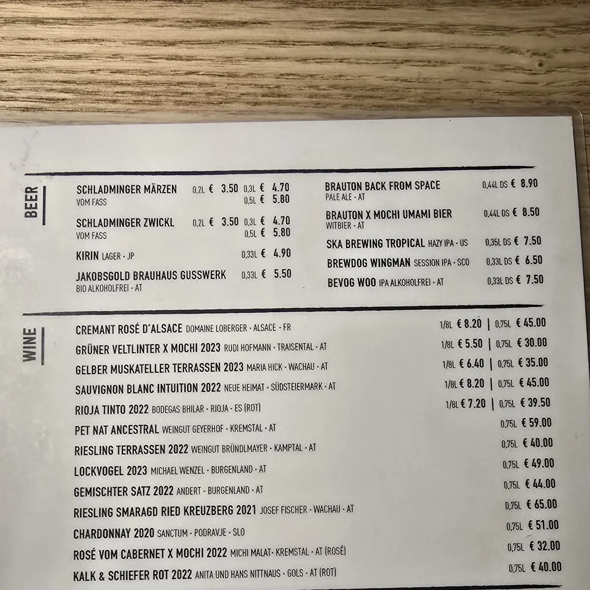 Speisekarte photo 6