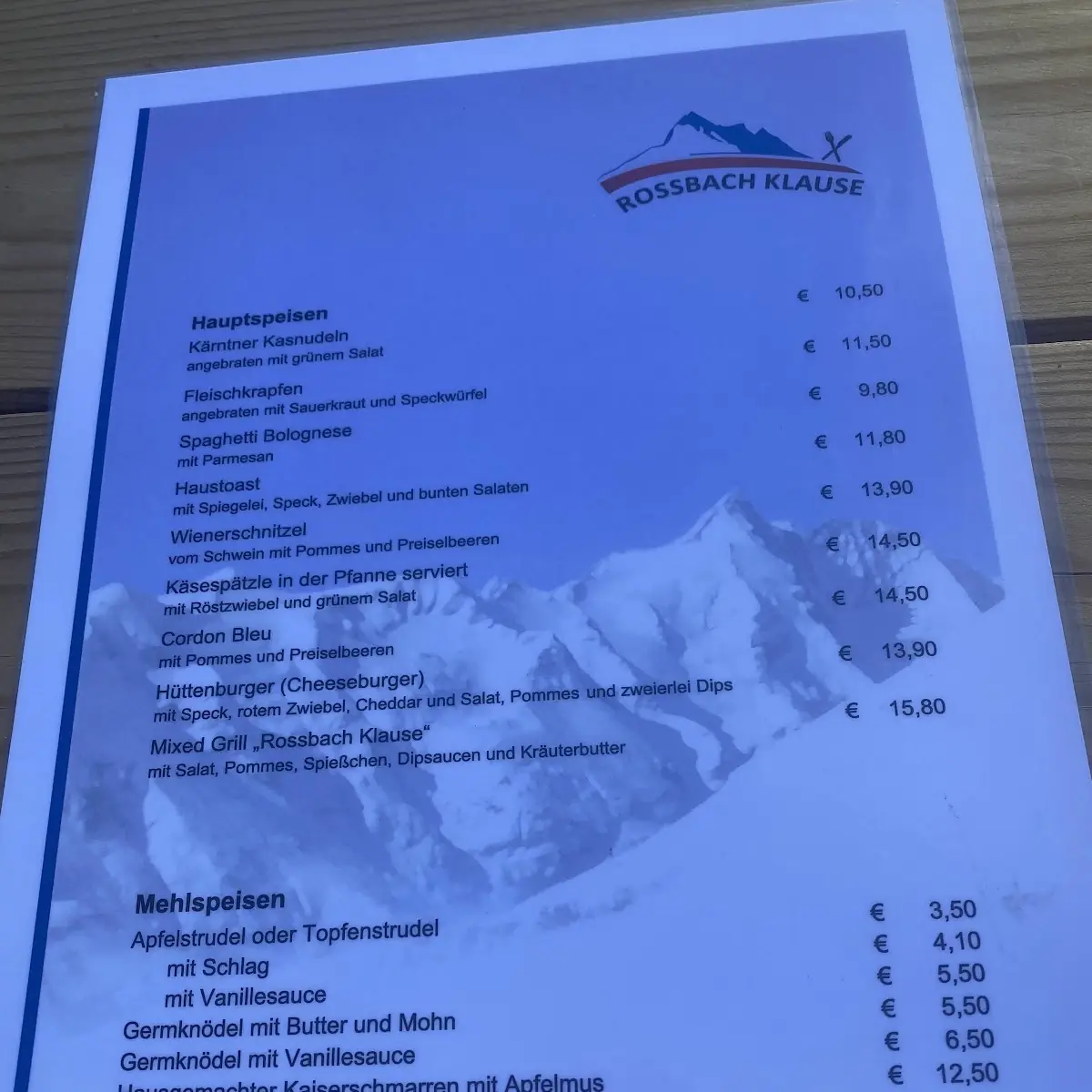 Speisekarte photo 8