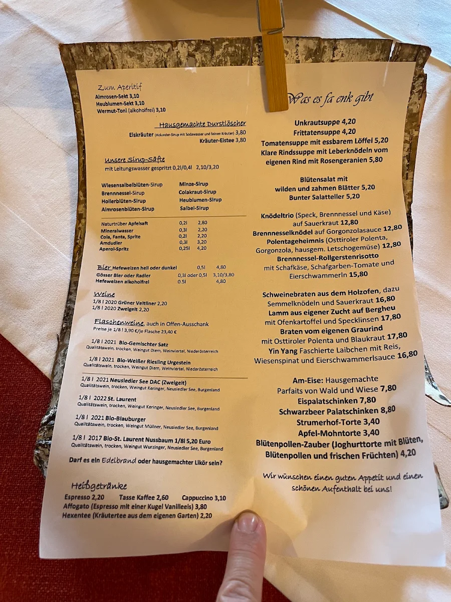 Speisekarte photo 3