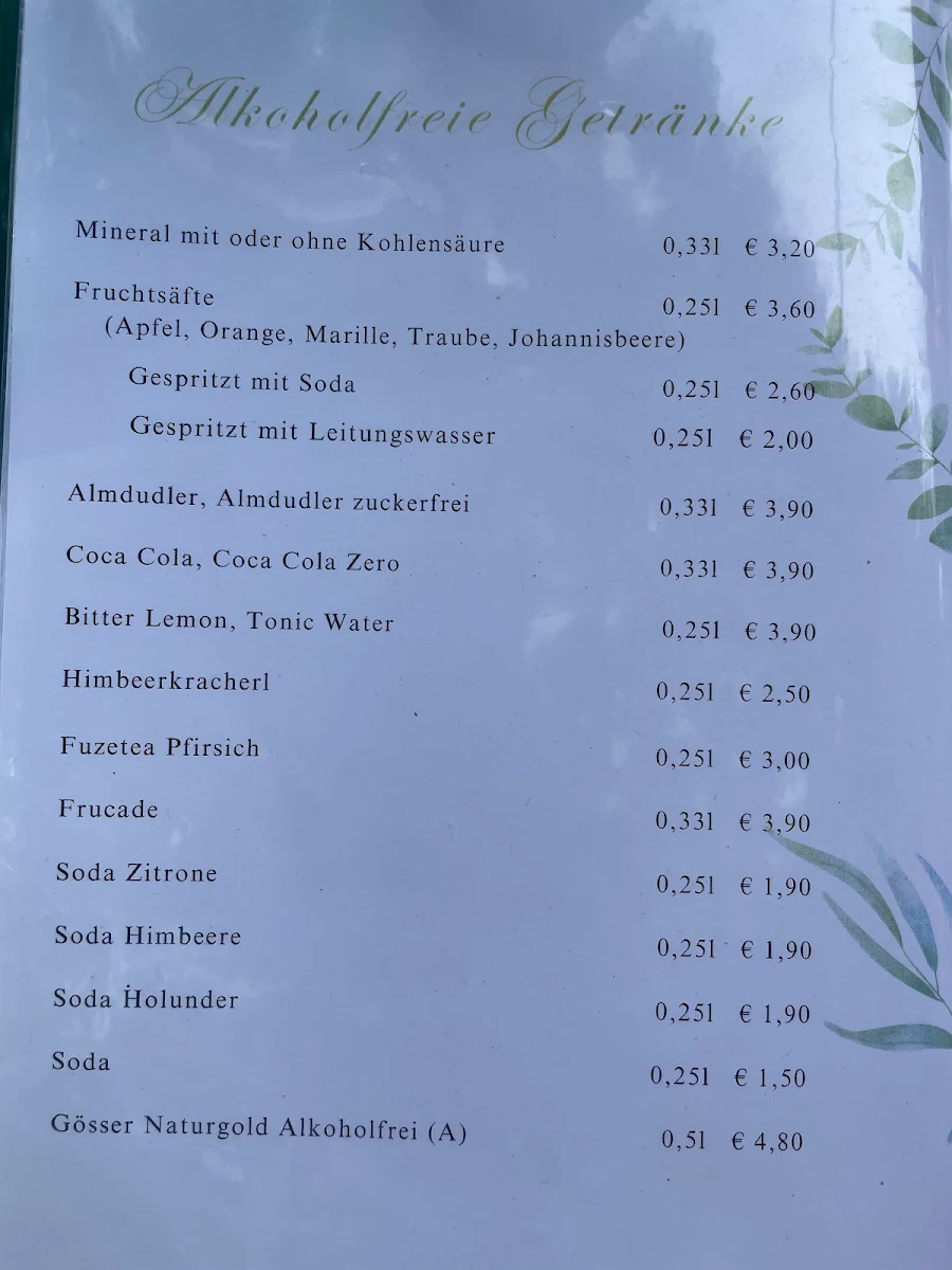 Speisekarte photo 1