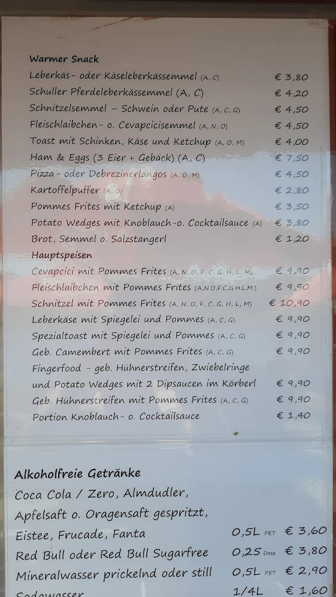 Speisekarte photo 1
