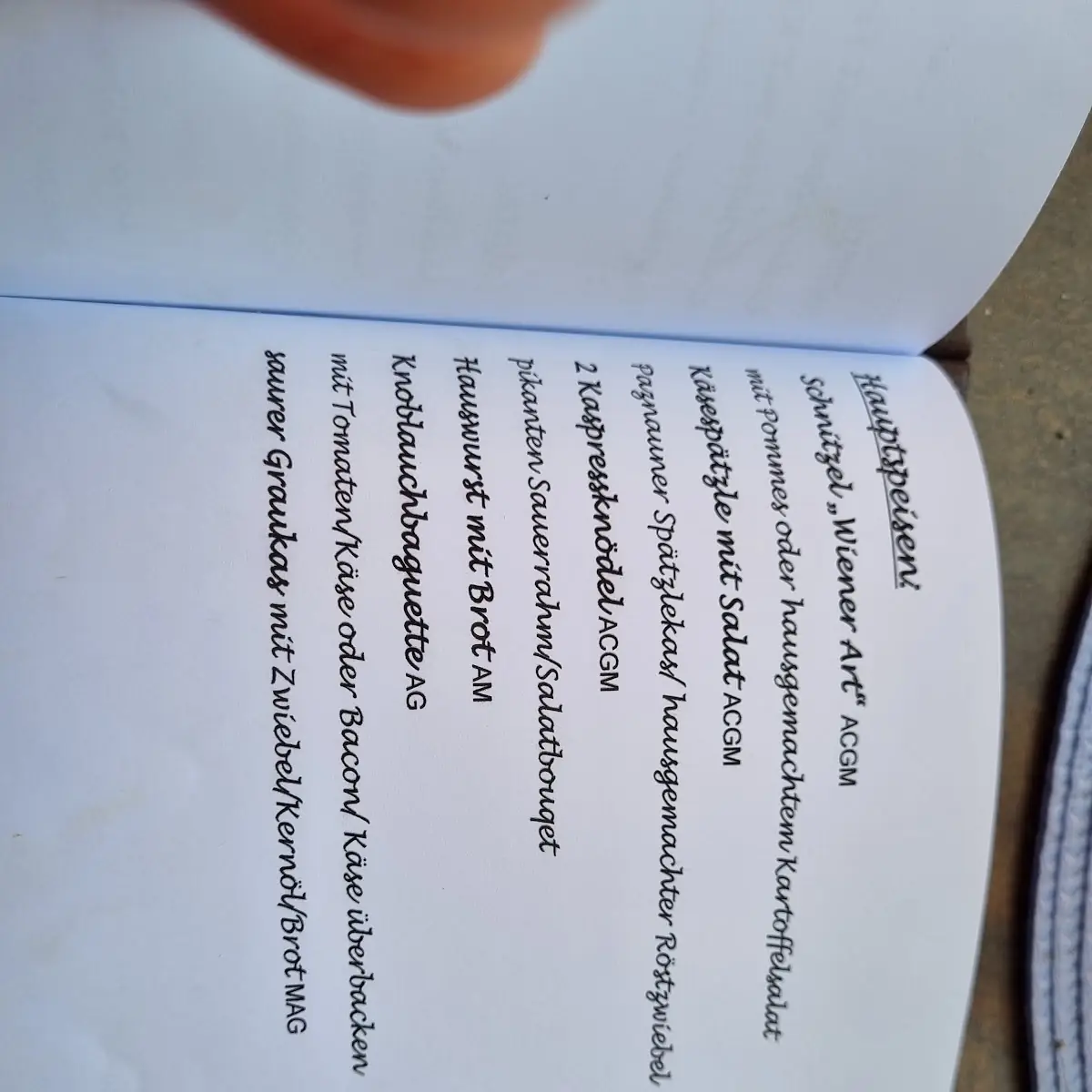 Speisekarte photo 10