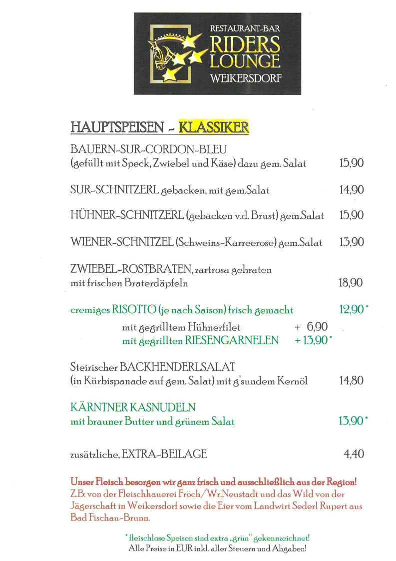 Speisekarte photo 3