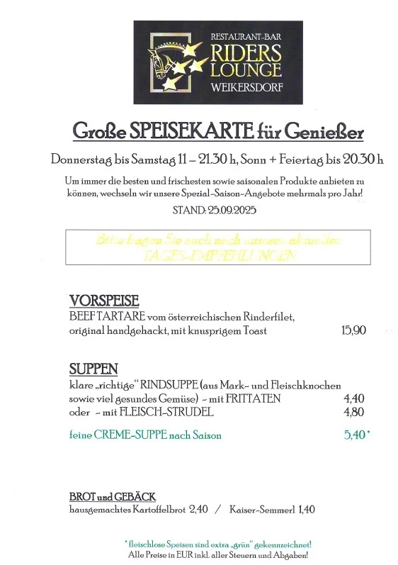 Speisekarte photo 7
