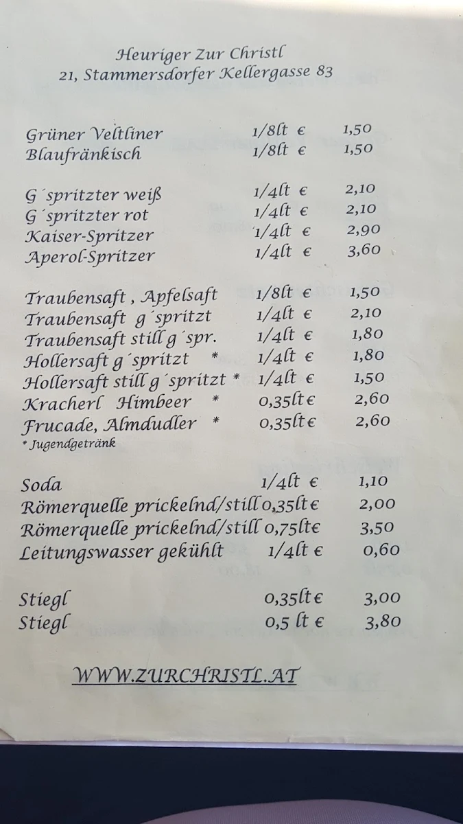 Speisekarte photo 1
