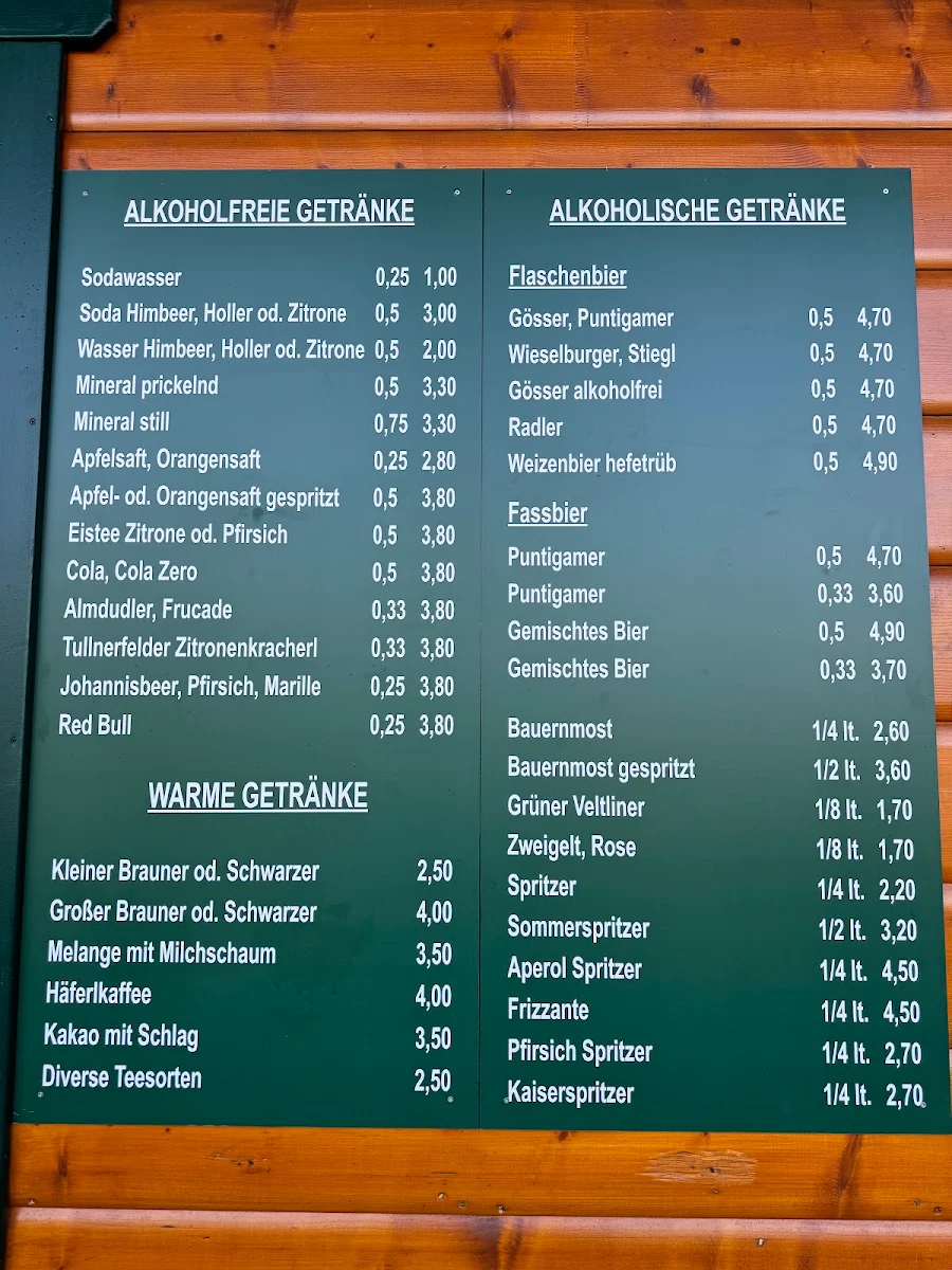 Speisekarte photo 1