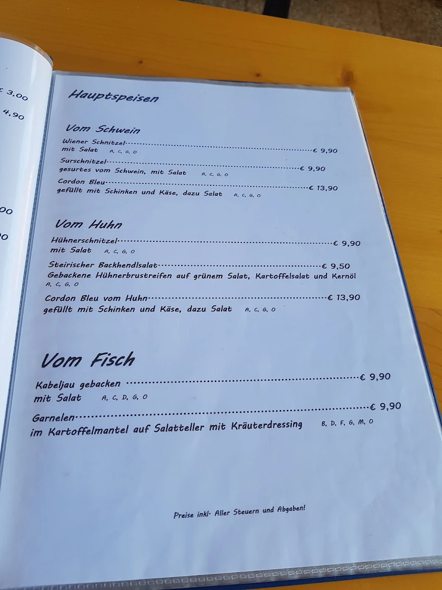Speisekarte photo 3