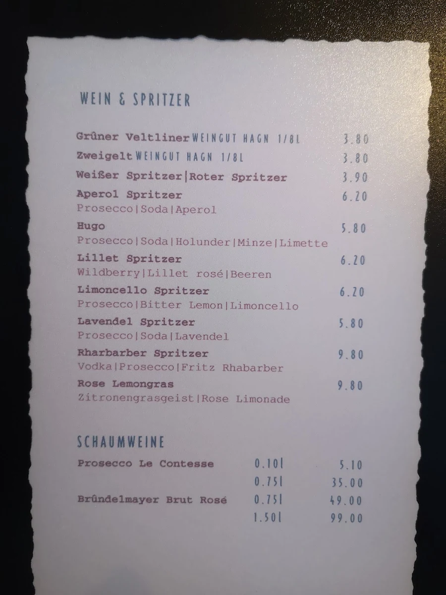 Speisekarte photo 2