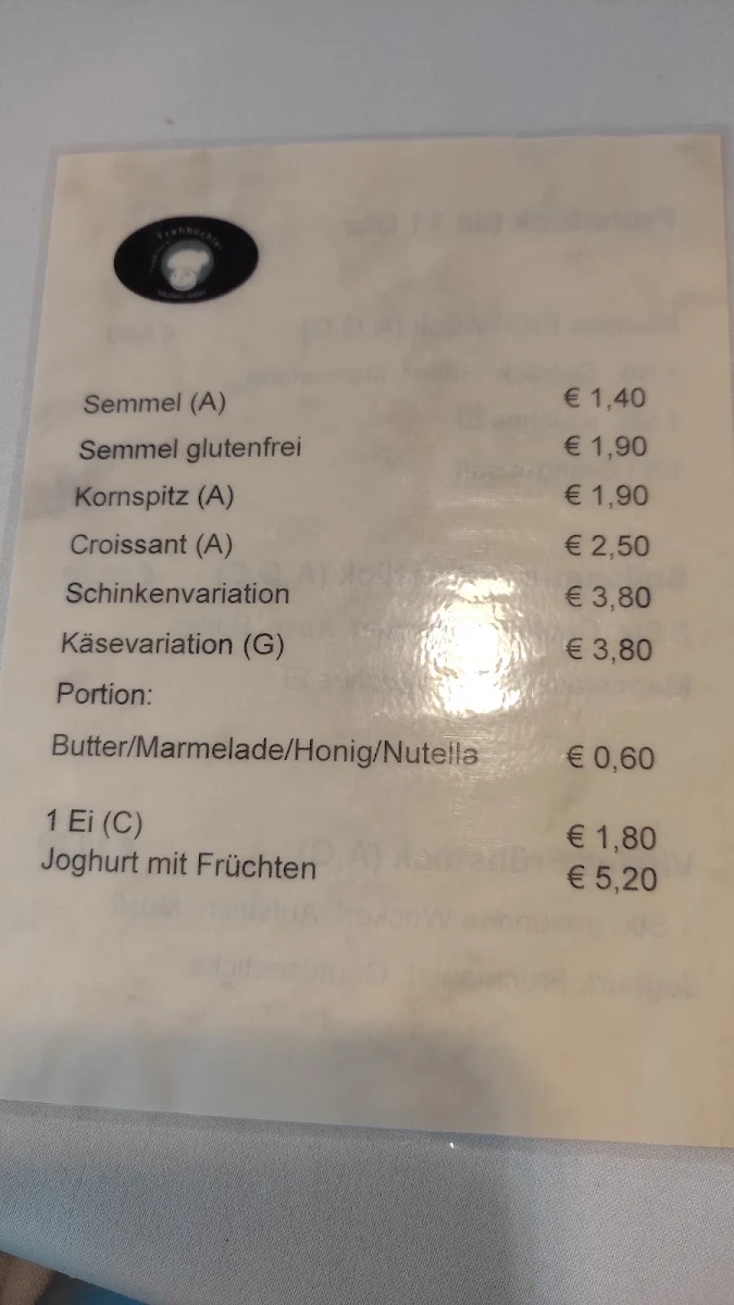 Speisekarte photo 1