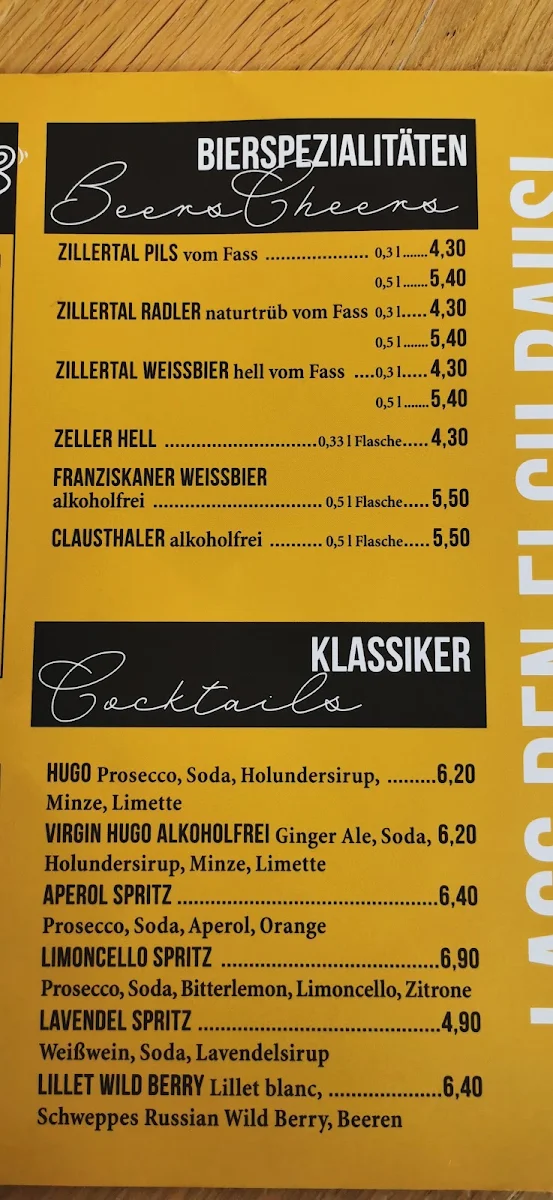 Speisekarte photo 1