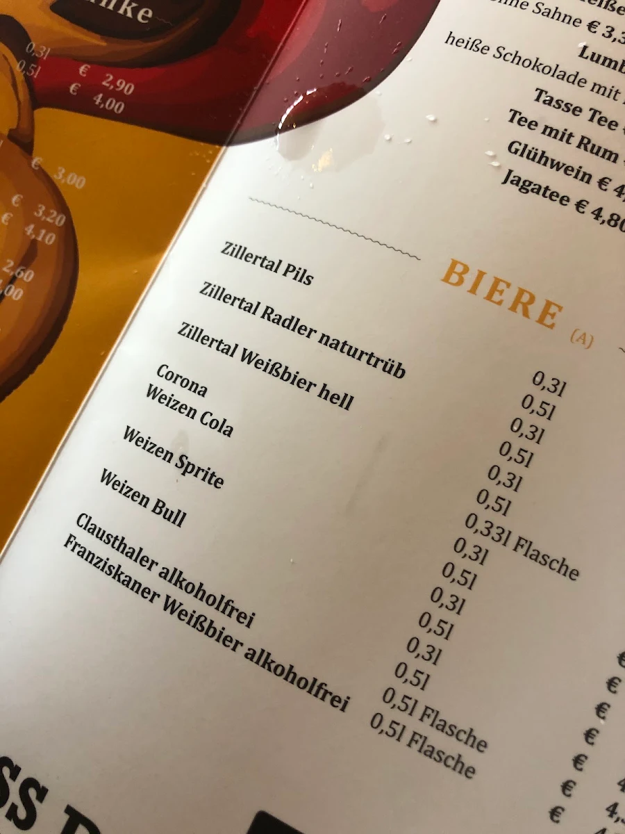 Speisekarte photo 2