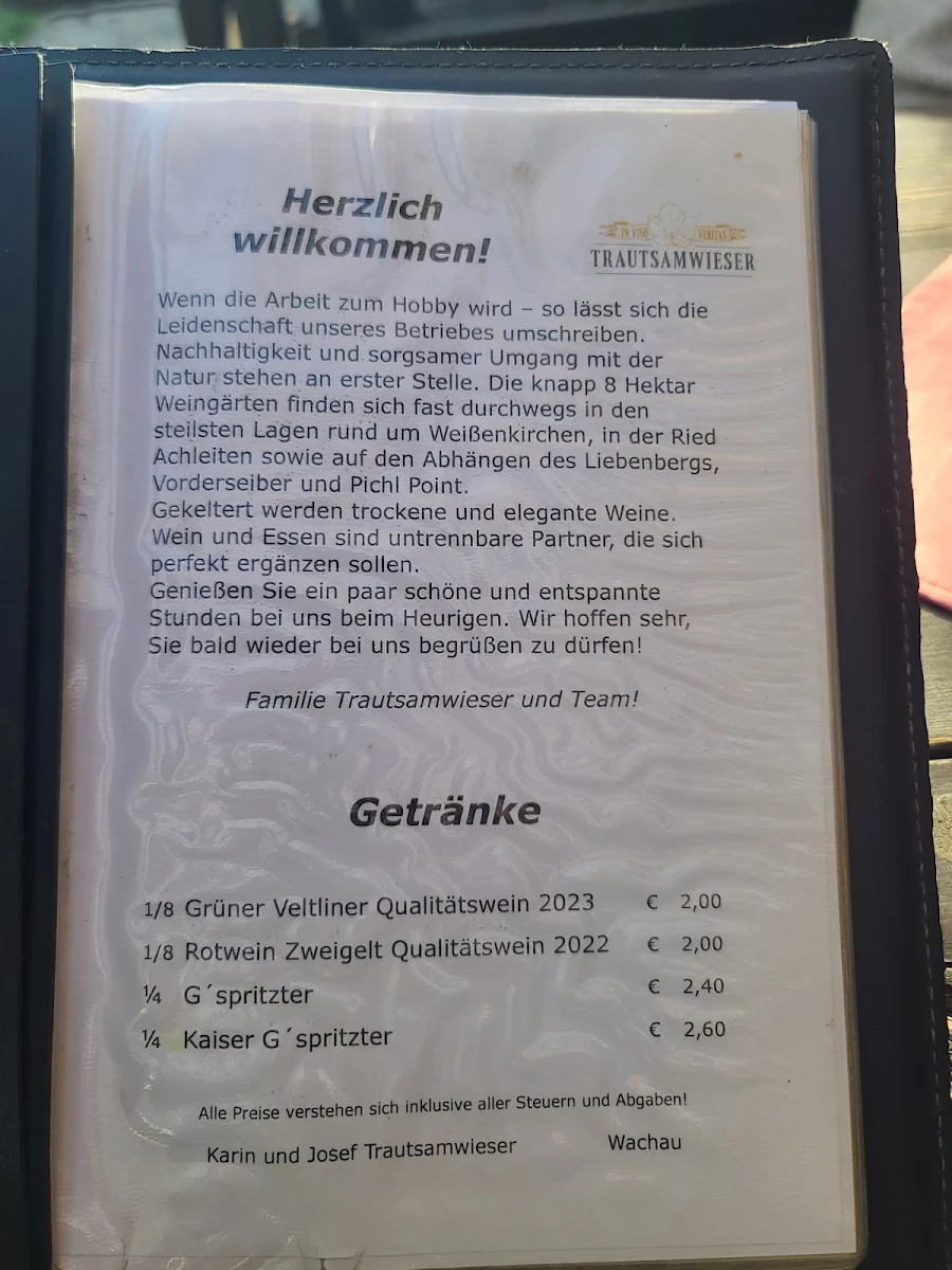 Speisekarte photo 1
