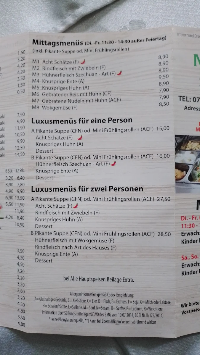 Speisekarte photo 4
