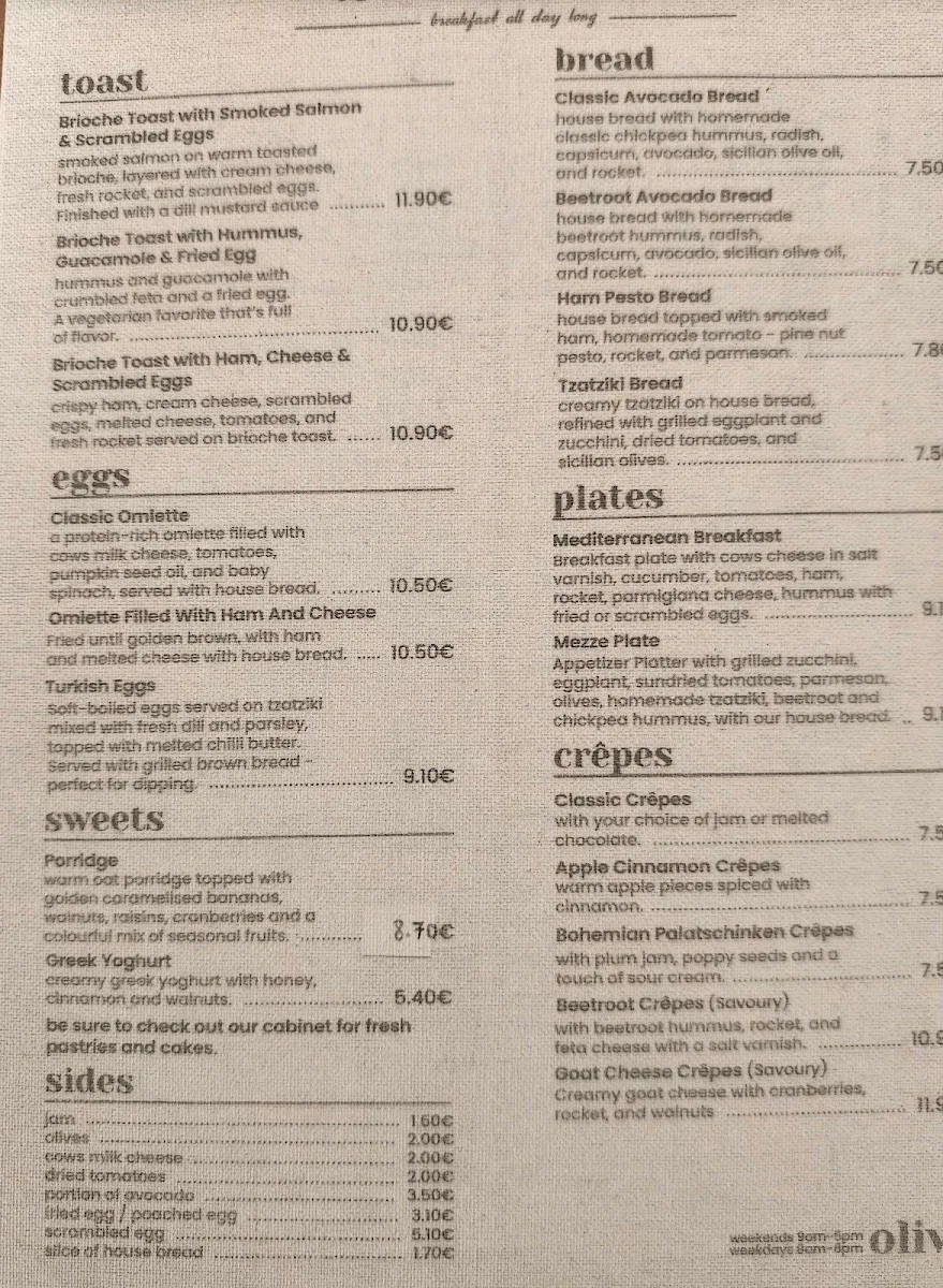 Speisekarte photo 1