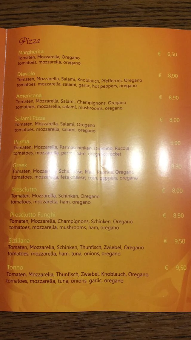 Speisekarte photo 9