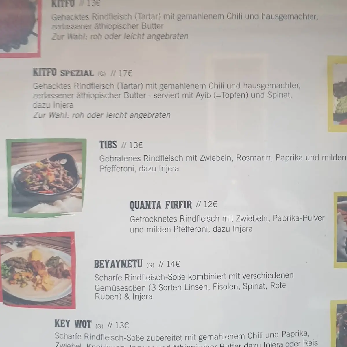 Speisekarte photo 9