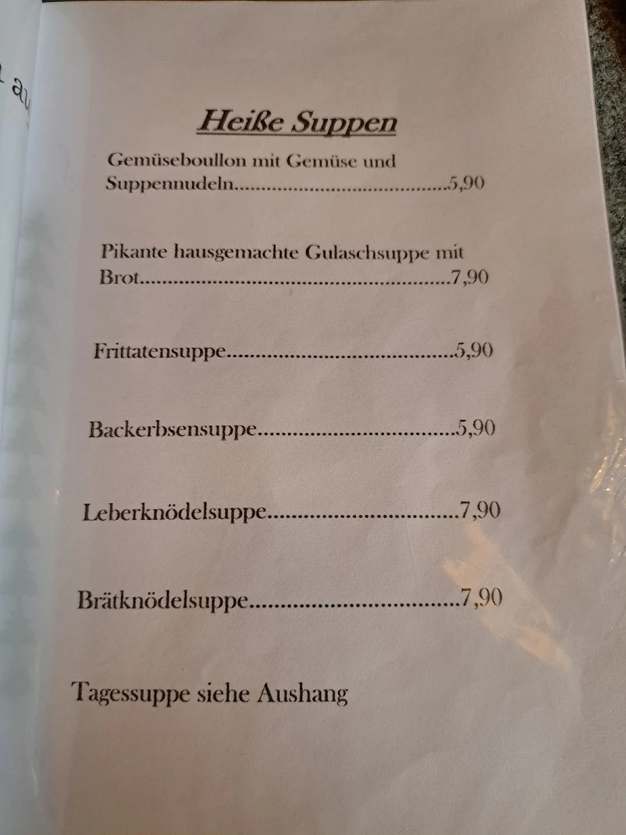 Speisekarte photo 2