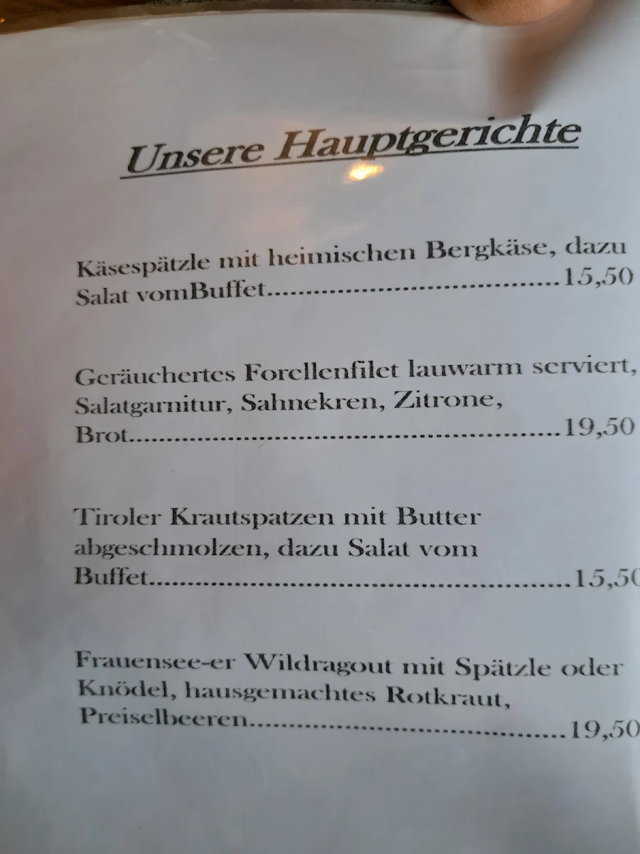 Speisekarte photo 3