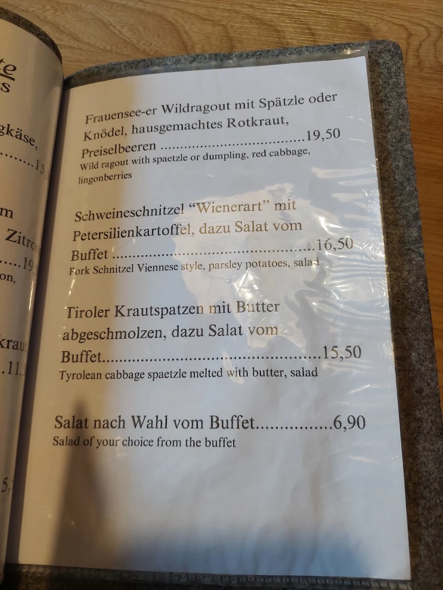 Speisekarte photo 4