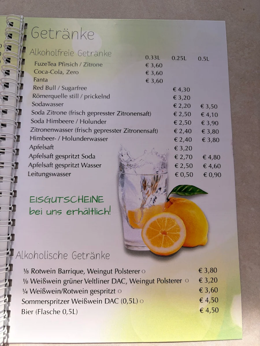 Speisekarte photo 2