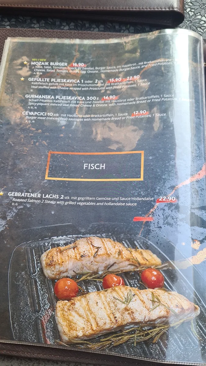 Speisekarte photo 2