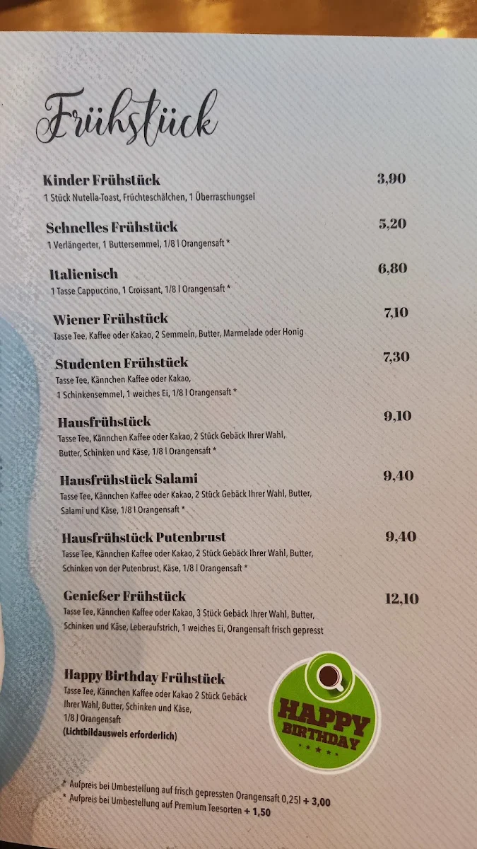Speisekarte photo 4