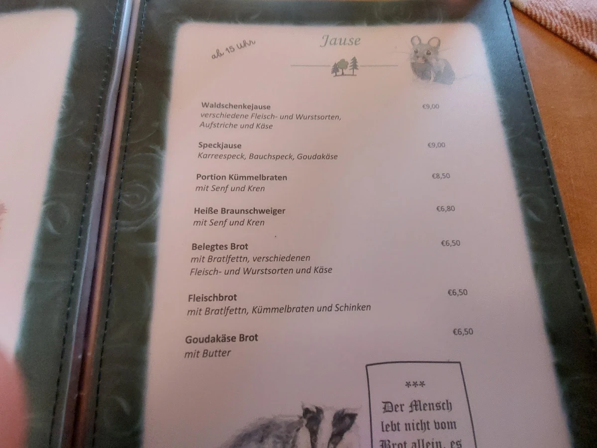 Speisekarte photo 2