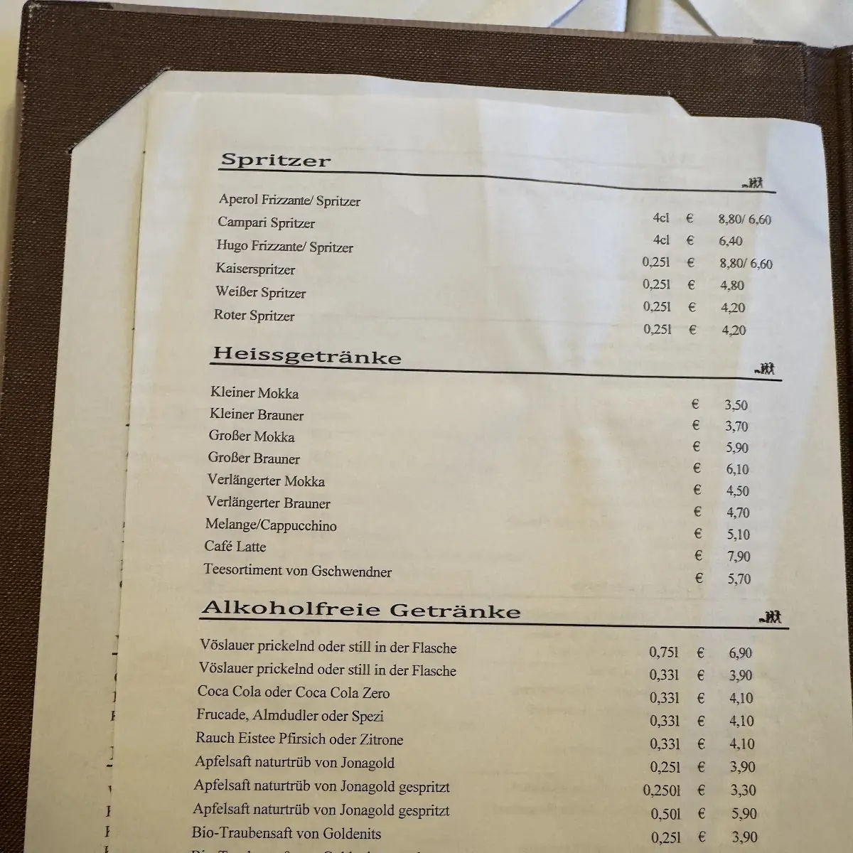 Speisekarte photo 7