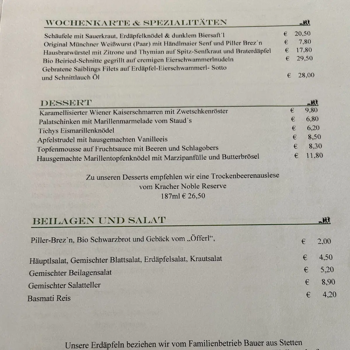 Speisekarte photo 8