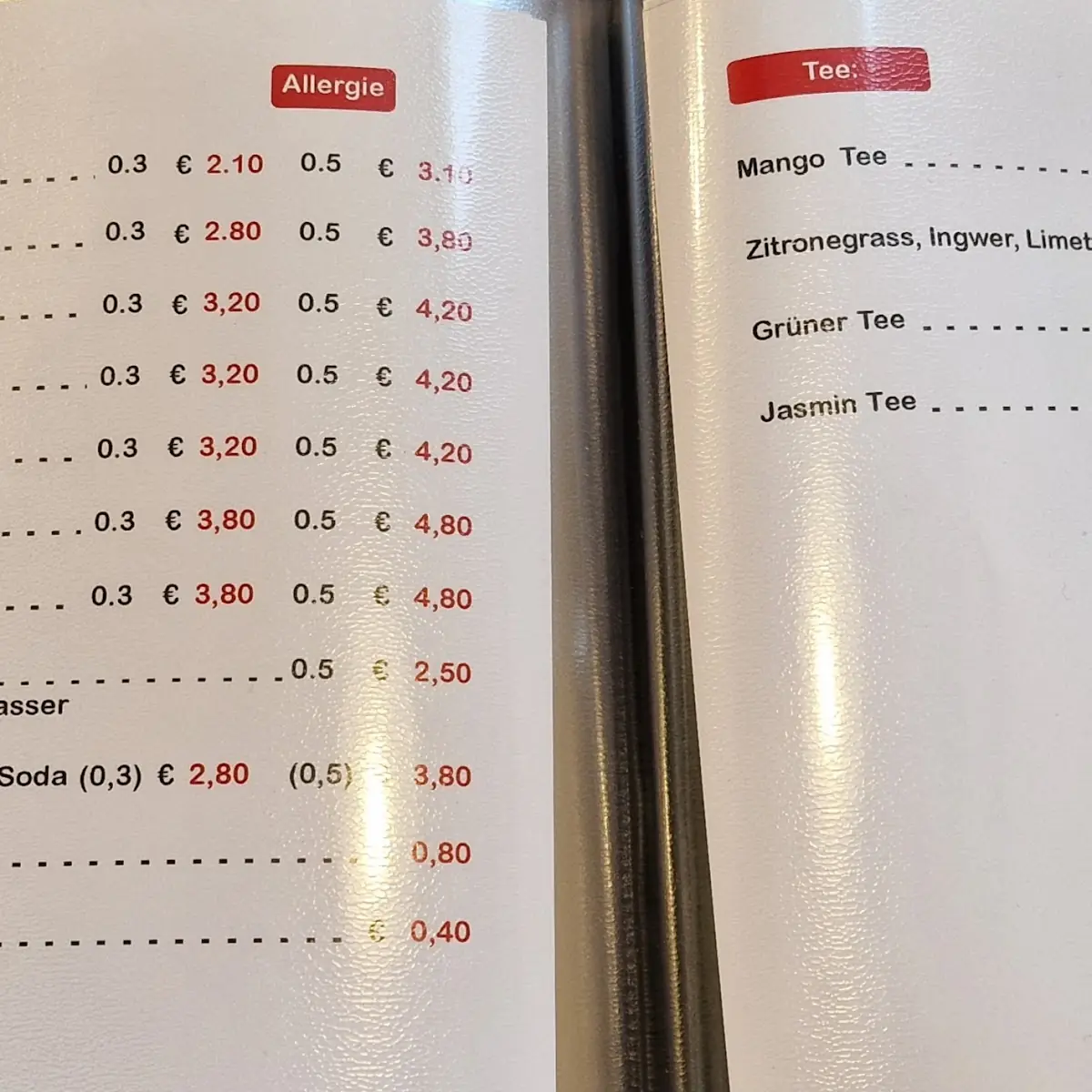 Speisekarte photo 7