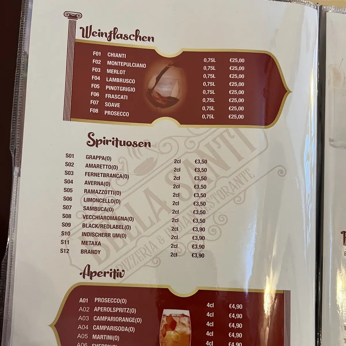 Speisekarte photo 9