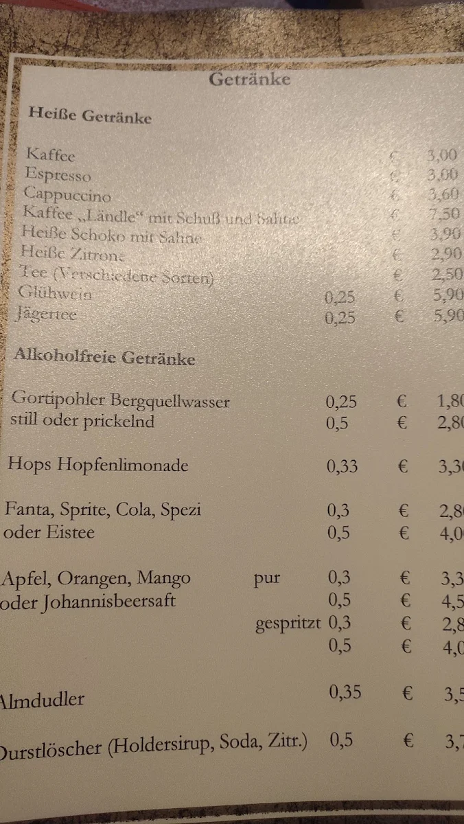 Speisekarte photo 10
