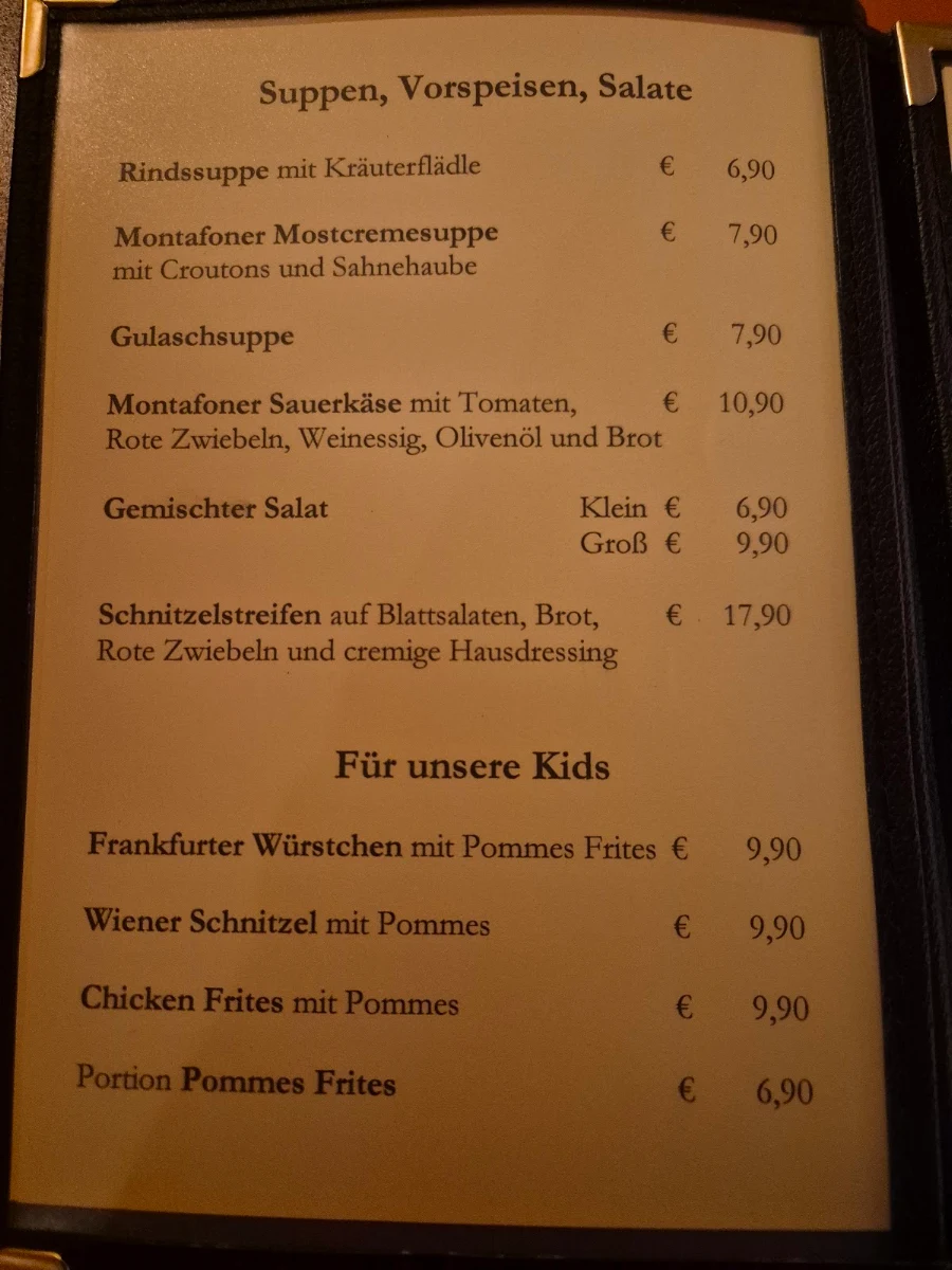 Speisekarte photo 2