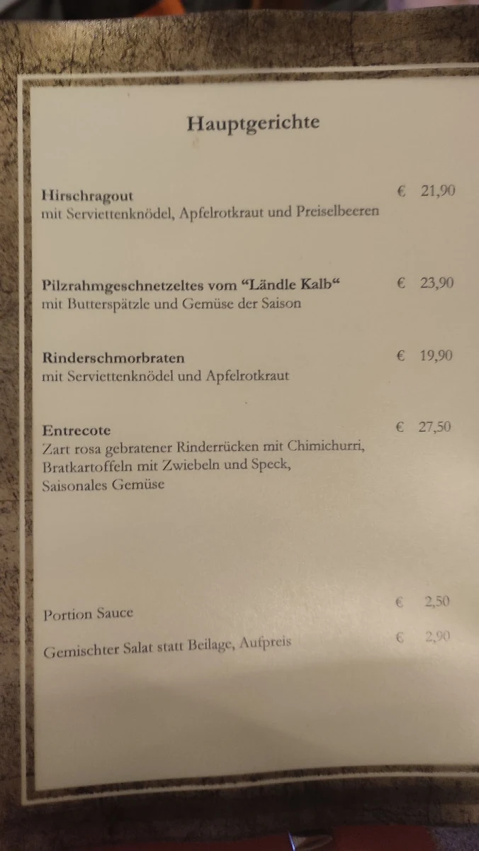 Speisekarte photo 7