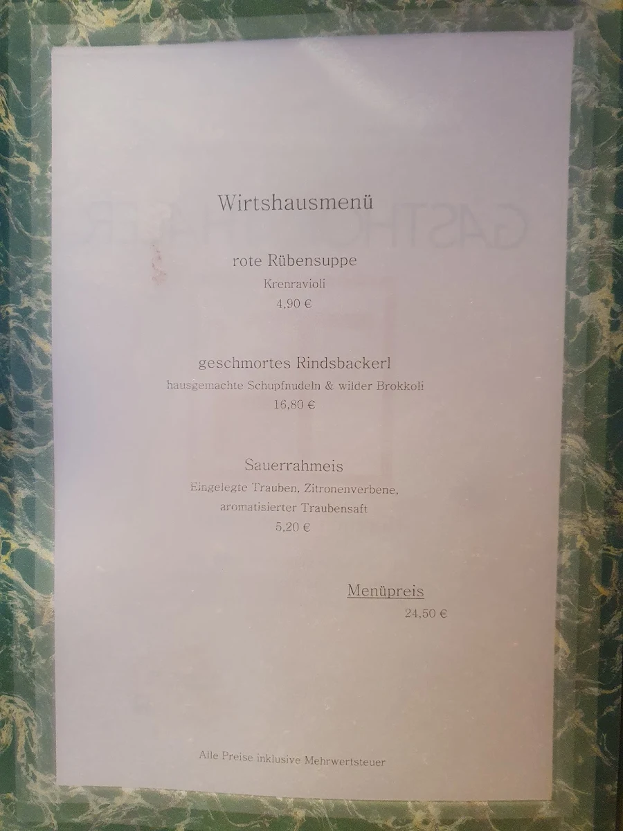 Speisekarte photo 1