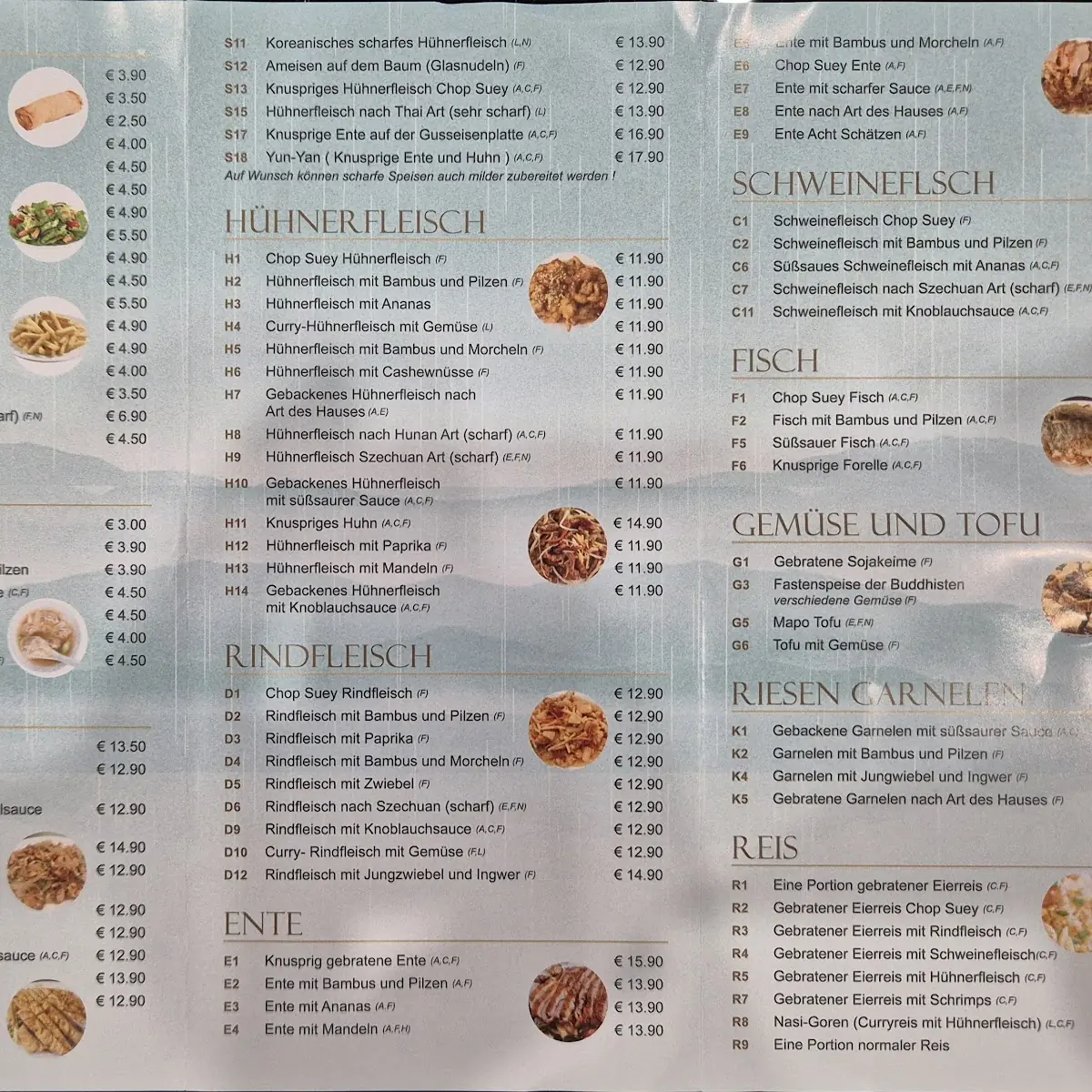 Speisekarte photo 2