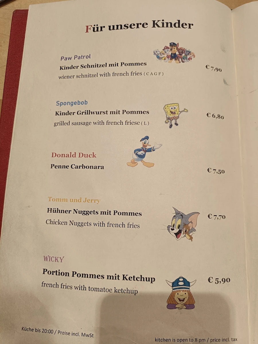 Speisekarte photo 10