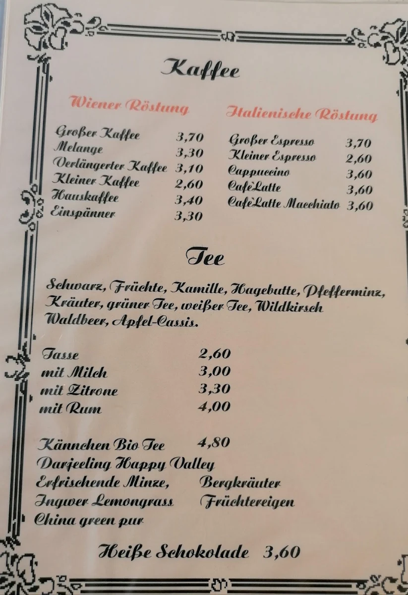 Speisekarte photo 1