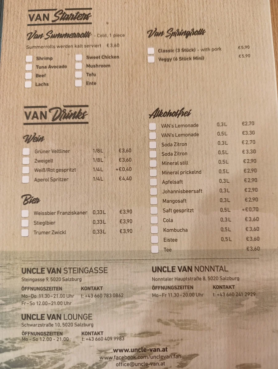 Speisekarte photo 1