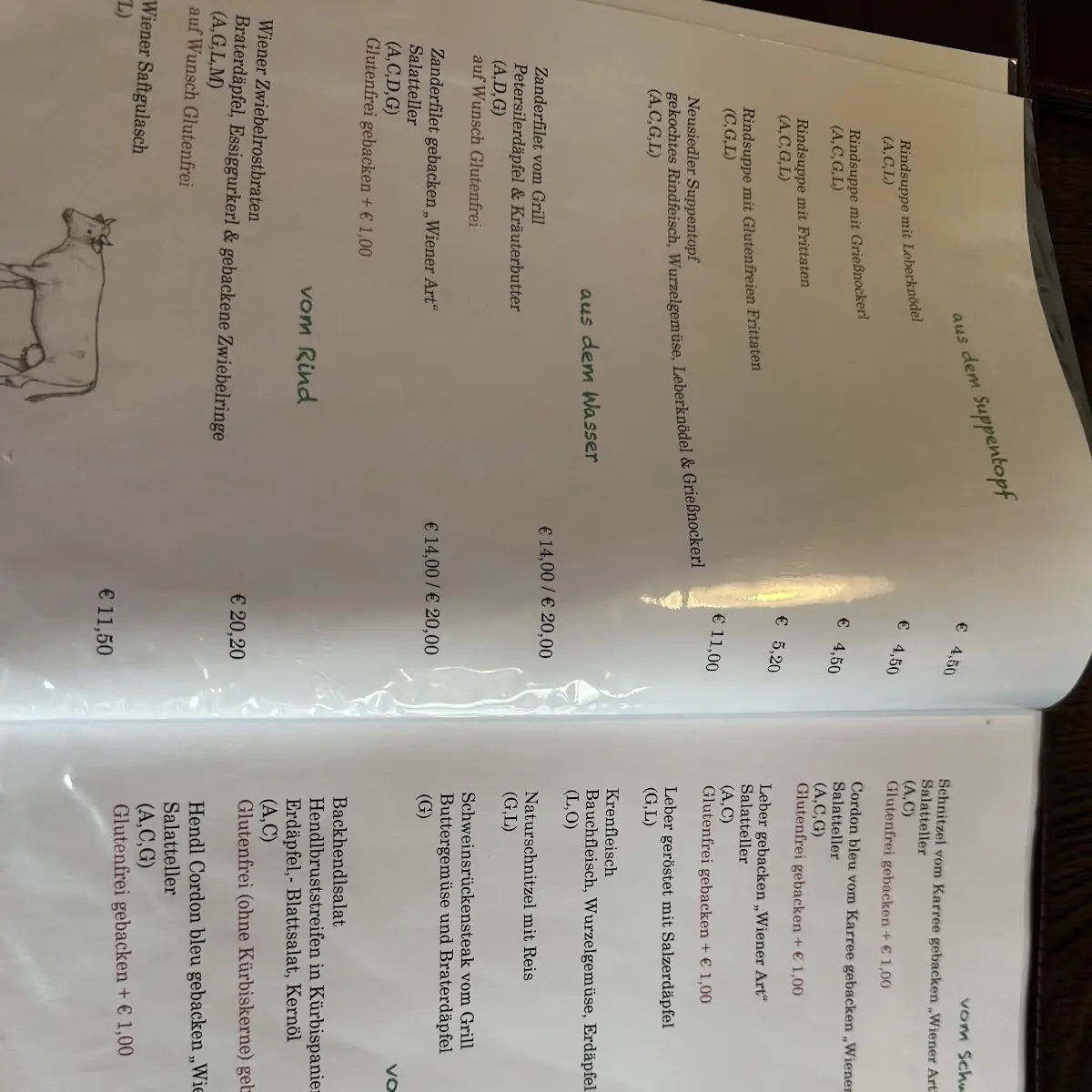 Speisekarte photo 4