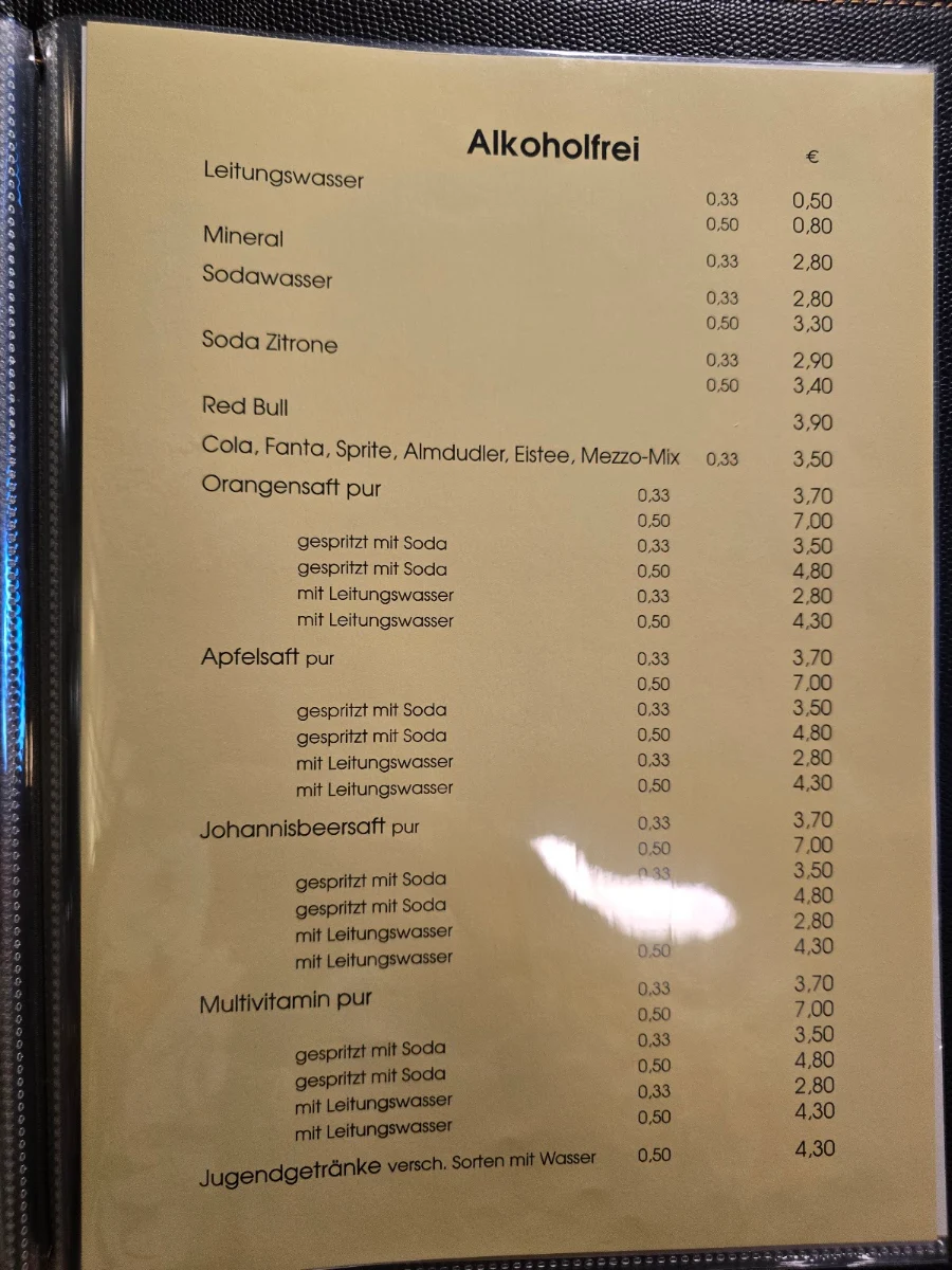 Speisekarte photo 4