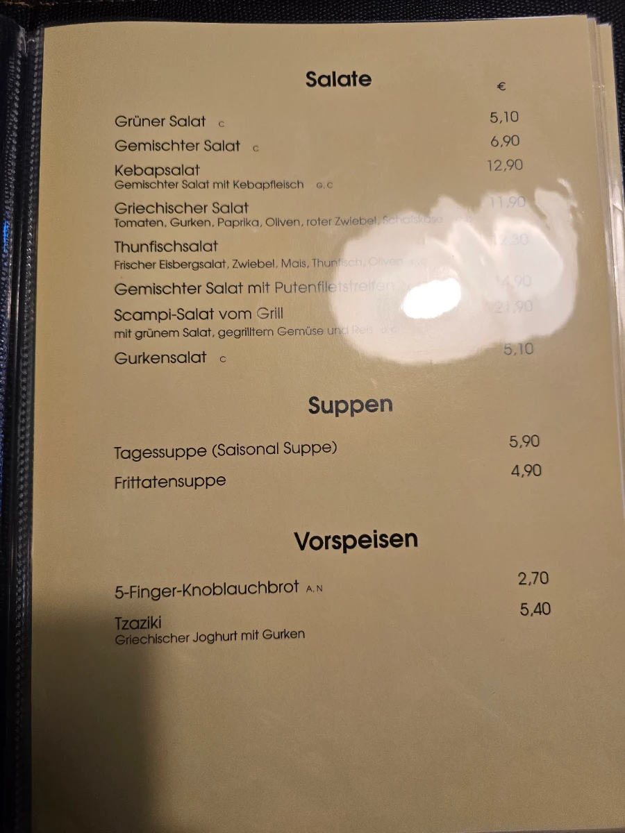 Speisekarte photo 5
