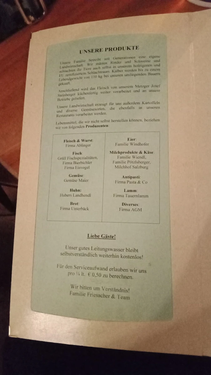 Speisekarte photo 3