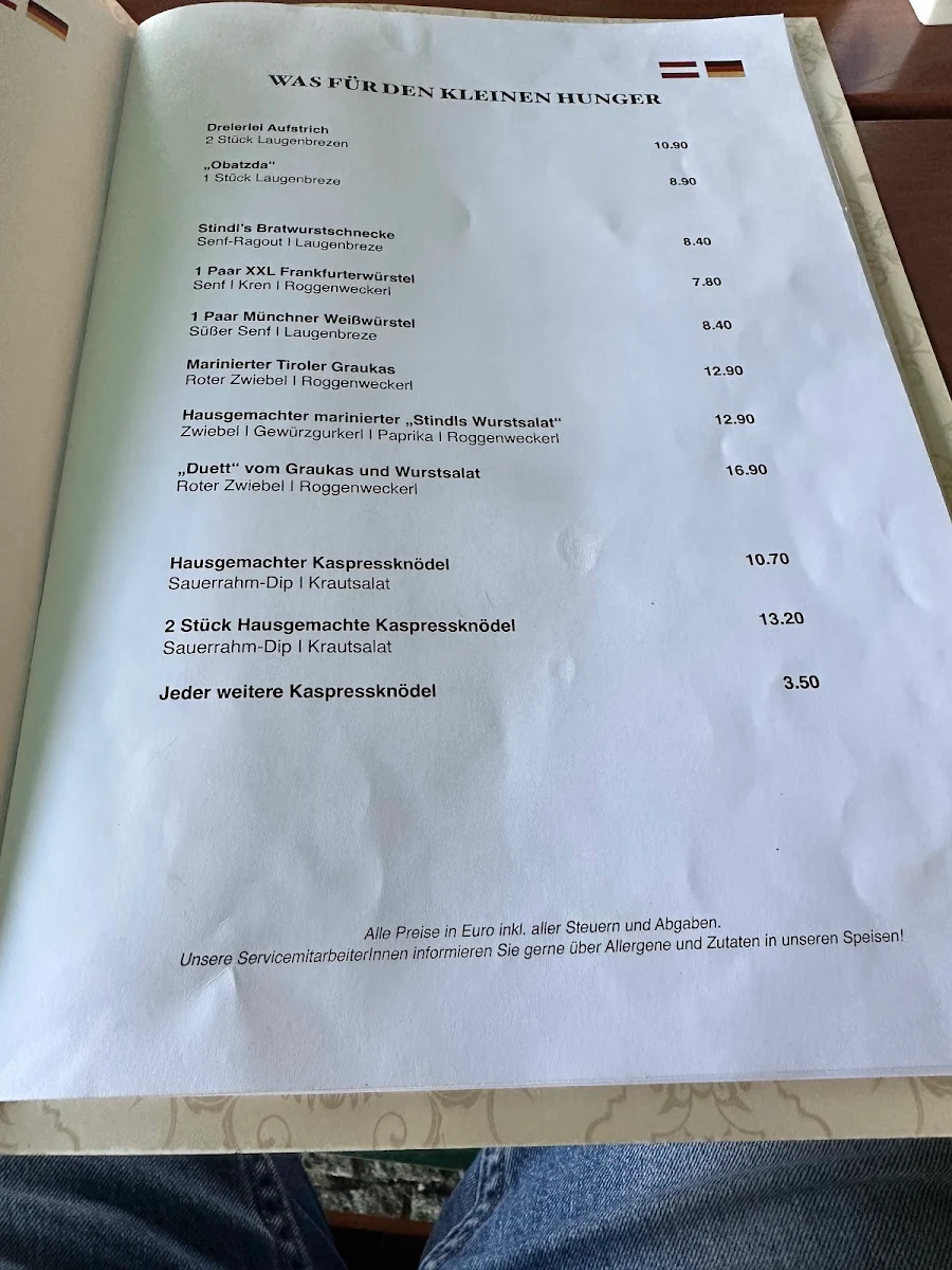 Speisekarte photo 1