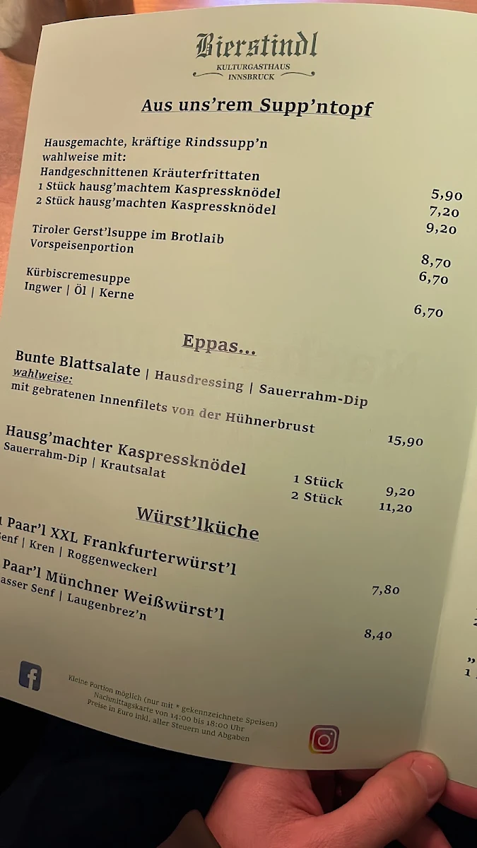 Speisekarte photo 5